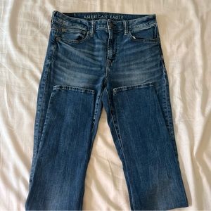 American Eagle Men’s Jeans, Ne(x)t Level Flex, Stacked Skinny, Dark Wash